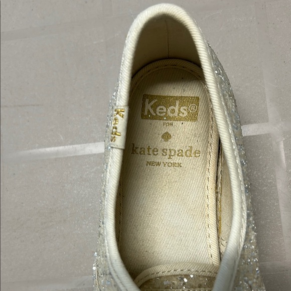 Keds for Kate Spade Silver Glitter Sneakers - Picture 3 of 16